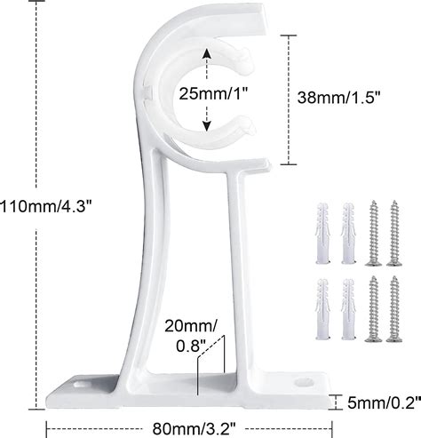 curtain rail brackets 35 25min